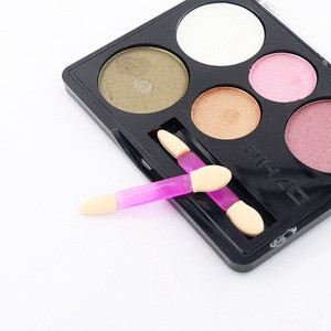 Double-Sided Disposable Eyeshadow Applicator and Sponge Brush