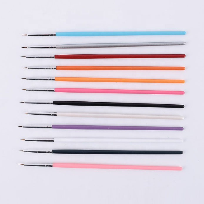 12 Pcs Polish Brush Set Tool Kit