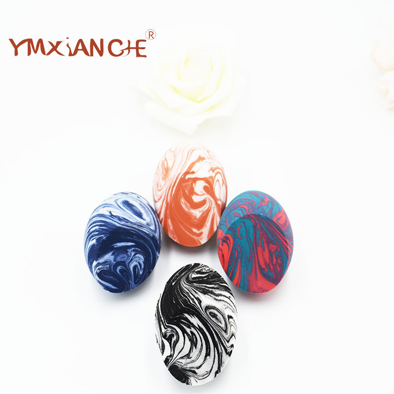 Colorful Non-Latex Water-Drop Shape Makeup Sponge