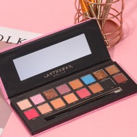 Customizable 16-Color Waterproof Eyeshadow Brush