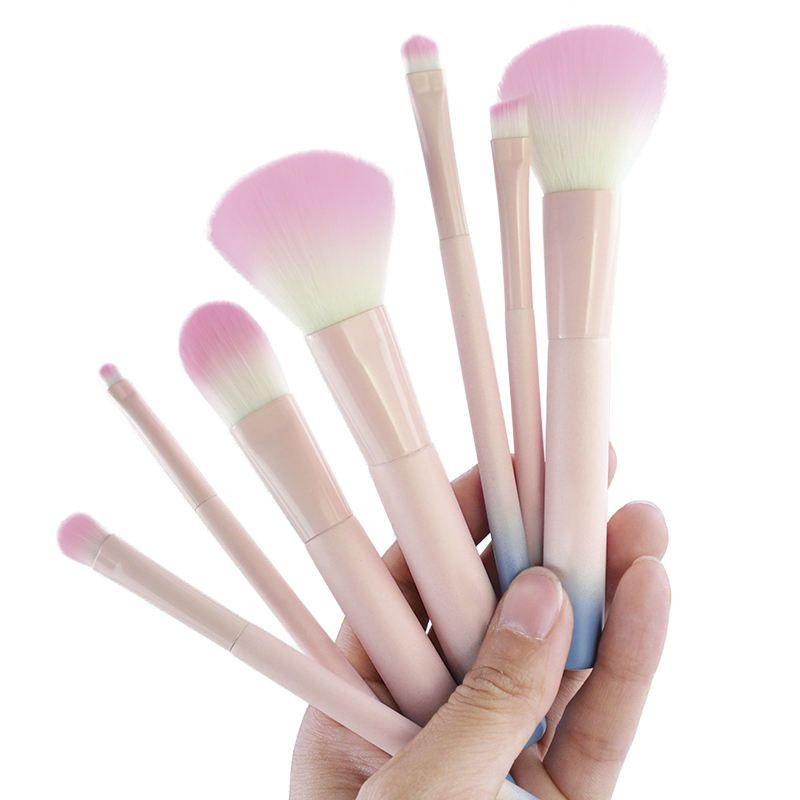 7-Piece Gradient Color Makeup Brush Set