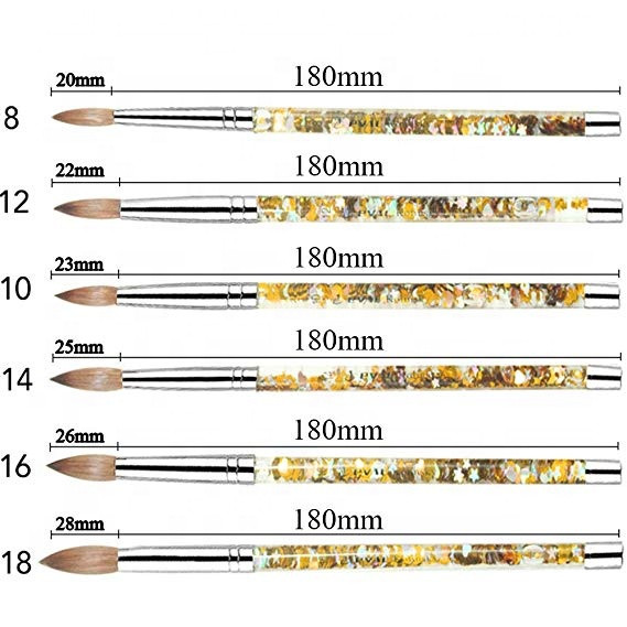 High Quality Gel Private Label Nail Brushes