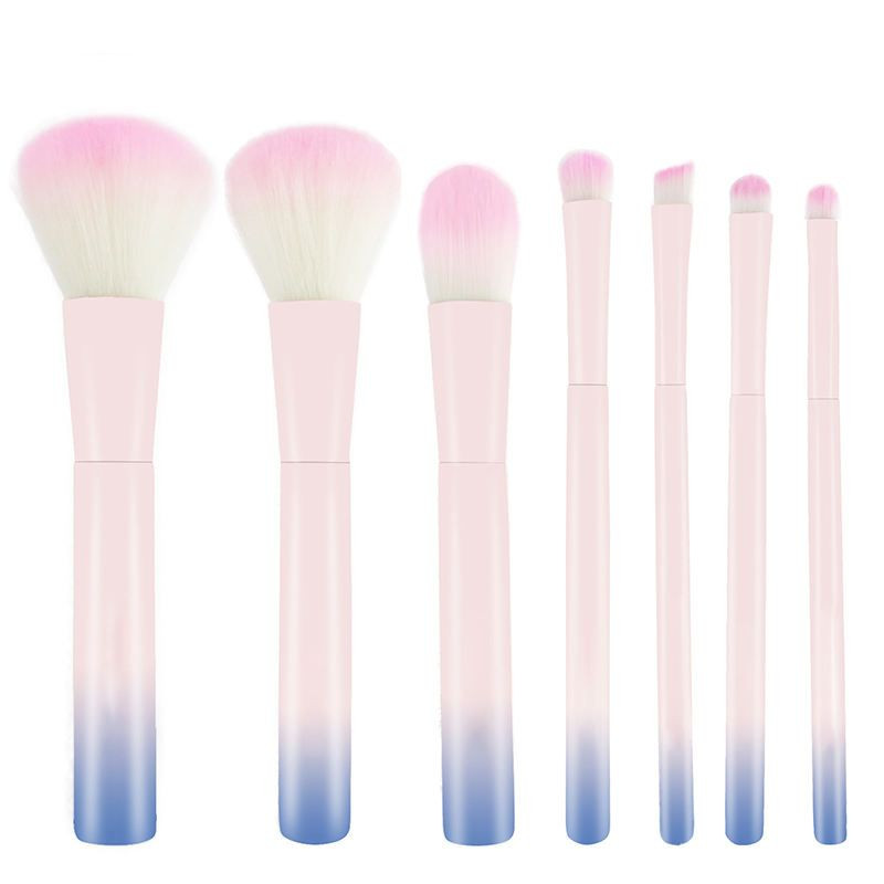 7-Piece Gradient Color Makeup Brush Set