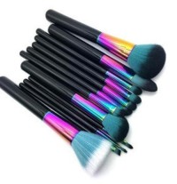 12-Piece Gradient Color Makeup Brush Set