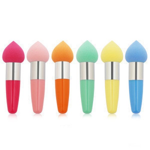 Beveled Sponge Foundation Blender Handle Puff