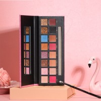 Customizable 16-Color Waterproof Eyeshadow Brush