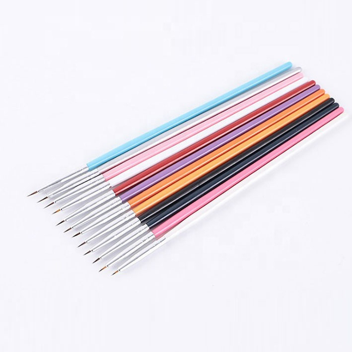 12 Pcs Polish Brush Set Tool Kit